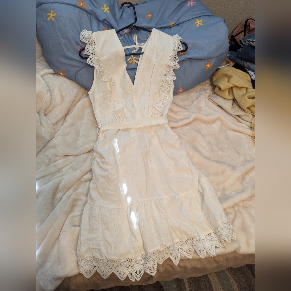 Super sexy white summer dress